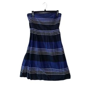 Old navy woman’s stripped strapless dress